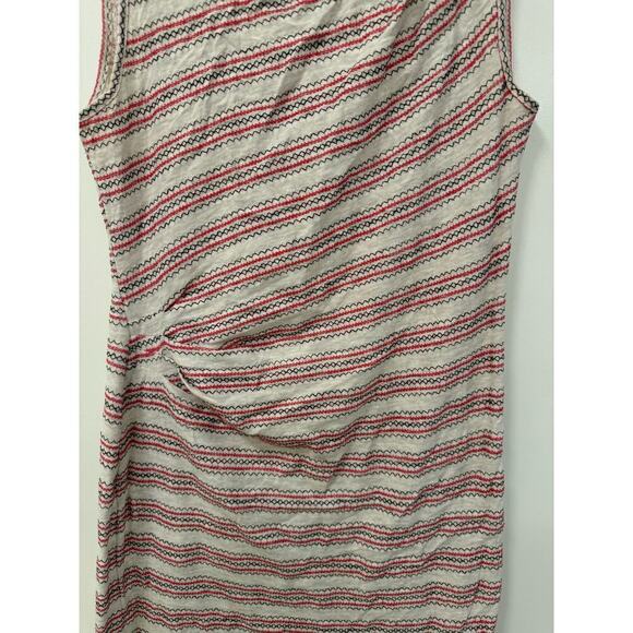 Max Studio Cotton Sleeveless White Dress with Embroidery Size Medium - Picture 3 of 7